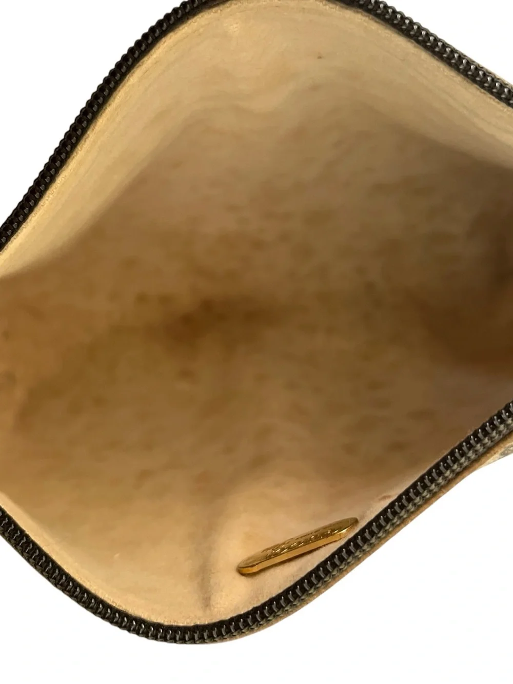 Gucci Beige Brown Monogram Belt Bag